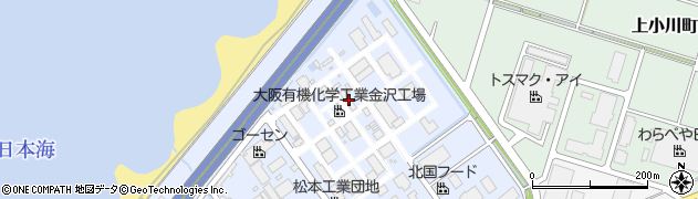 石川県白山市松本町1600周辺の地図