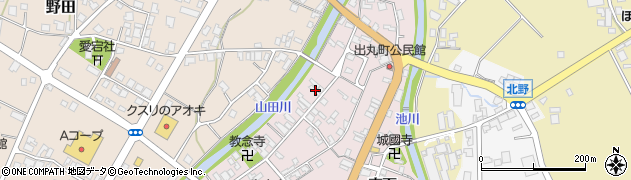 富山県南砺市城端343周辺の地図