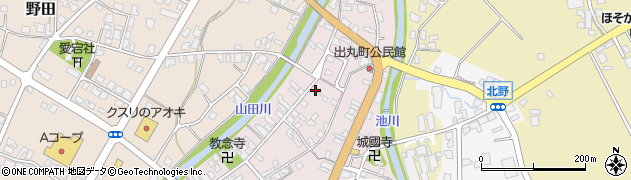 富山県南砺市城端307周辺の地図