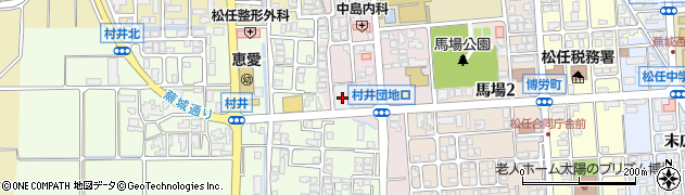 北國銀行松任支店 ＡＴＭ周辺の地図