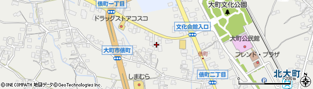 長野県大町市大町1884周辺の地図
