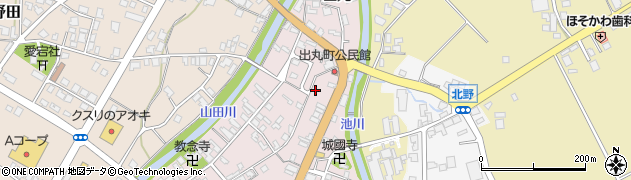 富山県南砺市城端881周辺の地図