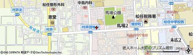 ローソン松任茶屋店周辺の地図