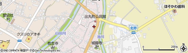 富山県南砺市城端60周辺の地図