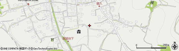 長野県千曲市森2142周辺の地図