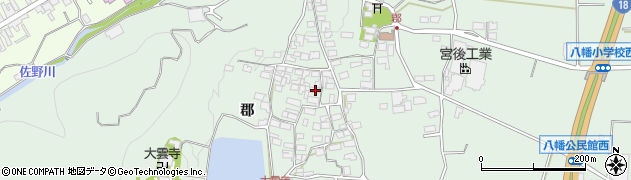 長野県千曲市八幡郡1417周辺の地図