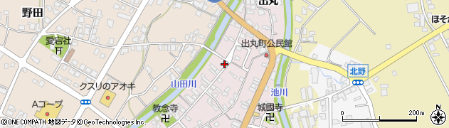 富山県南砺市城端336周辺の地図