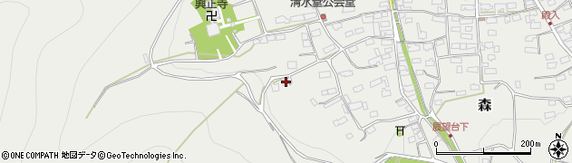 長野県千曲市森1481周辺の地図