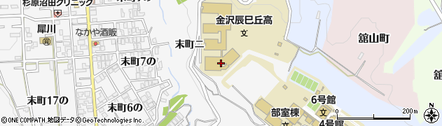 石川県金沢市末町（ニ）周辺の地図
