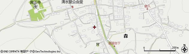 長野県千曲市森1557周辺の地図