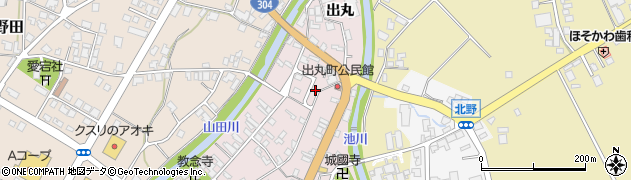 富山県南砺市城端883周辺の地図