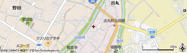 富山県南砺市城端333周辺の地図