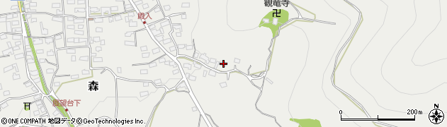 長野県千曲市森2008周辺の地図