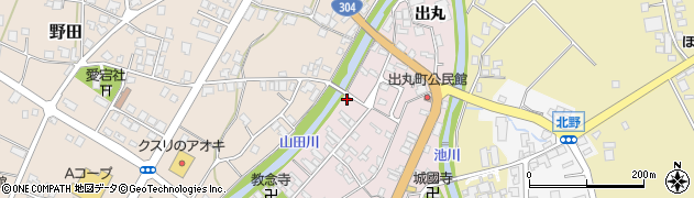 富山県南砺市城端331周辺の地図