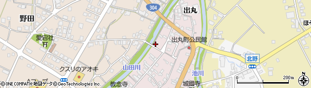 富山県南砺市城端330周辺の地図