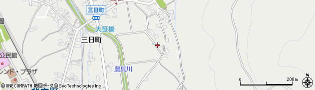 長野県大町市大町573周辺の地図