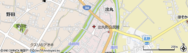 富山県南砺市城端323周辺の地図