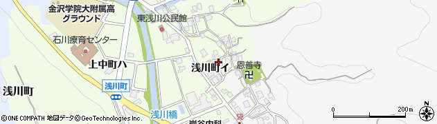 石川県金沢市浅川町（イ）周辺の地図