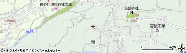 長野県千曲市八幡郡1374周辺の地図