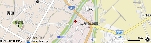 富山県南砺市城端322周辺の地図