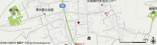 長野県千曲市森2125周辺の地図