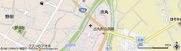 富山県南砺市城端318周辺の地図