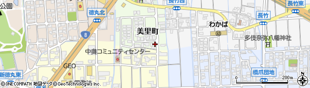 石川県白山市美里町87周辺の地図