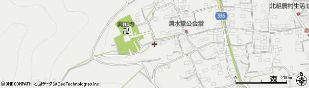長野県千曲市森1463周辺の地図