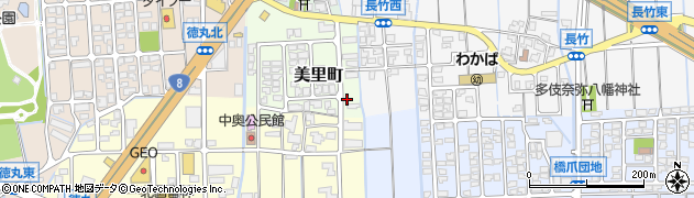 石川県白山市美里町92周辺の地図