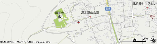 長野県千曲市森1464周辺の地図