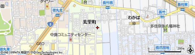 石川県白山市美里町94周辺の地図
