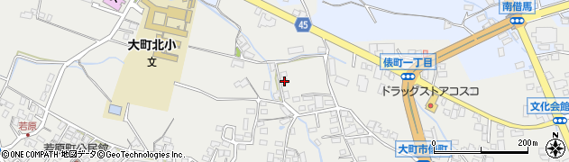 長野県大町市大町2023周辺の地図