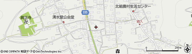 長野県千曲市森2119周辺の地図