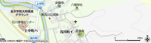 石川県金沢市浅川町（甲）周辺の地図
