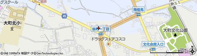 伊藤自動車硝子株式会社大町営業所周辺の地図