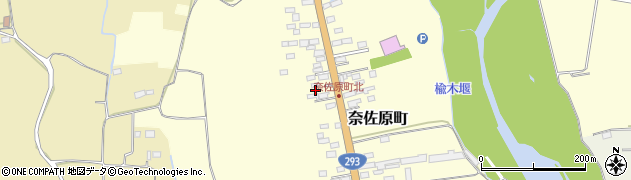 栃木県鹿沼市奈佐原町320周辺の地図
