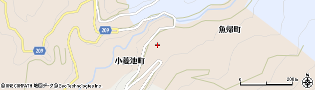石川県金沢市魚帰町（ロ）周辺の地図