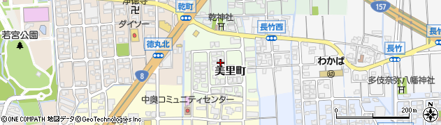 石川県白山市美里町62周辺の地図