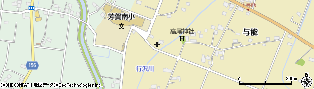 栃木県芳賀郡芳賀町与能333周辺の地図