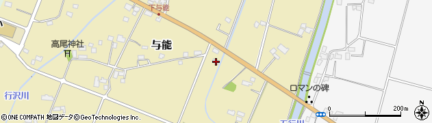栃木県芳賀郡芳賀町与能171周辺の地図