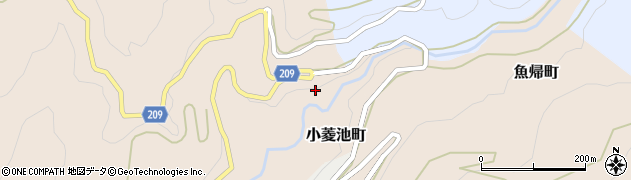 石川県金沢市小菱池町イ周辺の地図