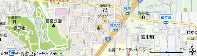 徳丸児童公園周辺の地図