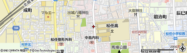 石川県白山市茶屋周辺の地図