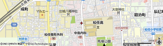 石川県白山市茶屋周辺の地図