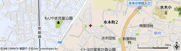茨城県日立市水木町2丁目13-25周辺の地図