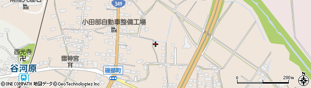 茨城県常陸太田市磯部町周辺の地図
