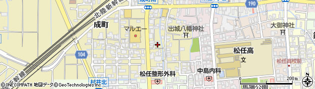 西内工務店株式会社一級建築士事務所周辺の地図