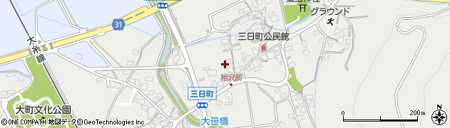 長野県大町市大町494周辺の地図