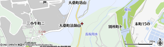 石川県金沢市別所町（ソ）周辺の地図