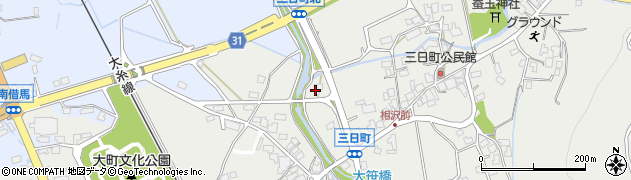 長野県大町市大町472周辺の地図